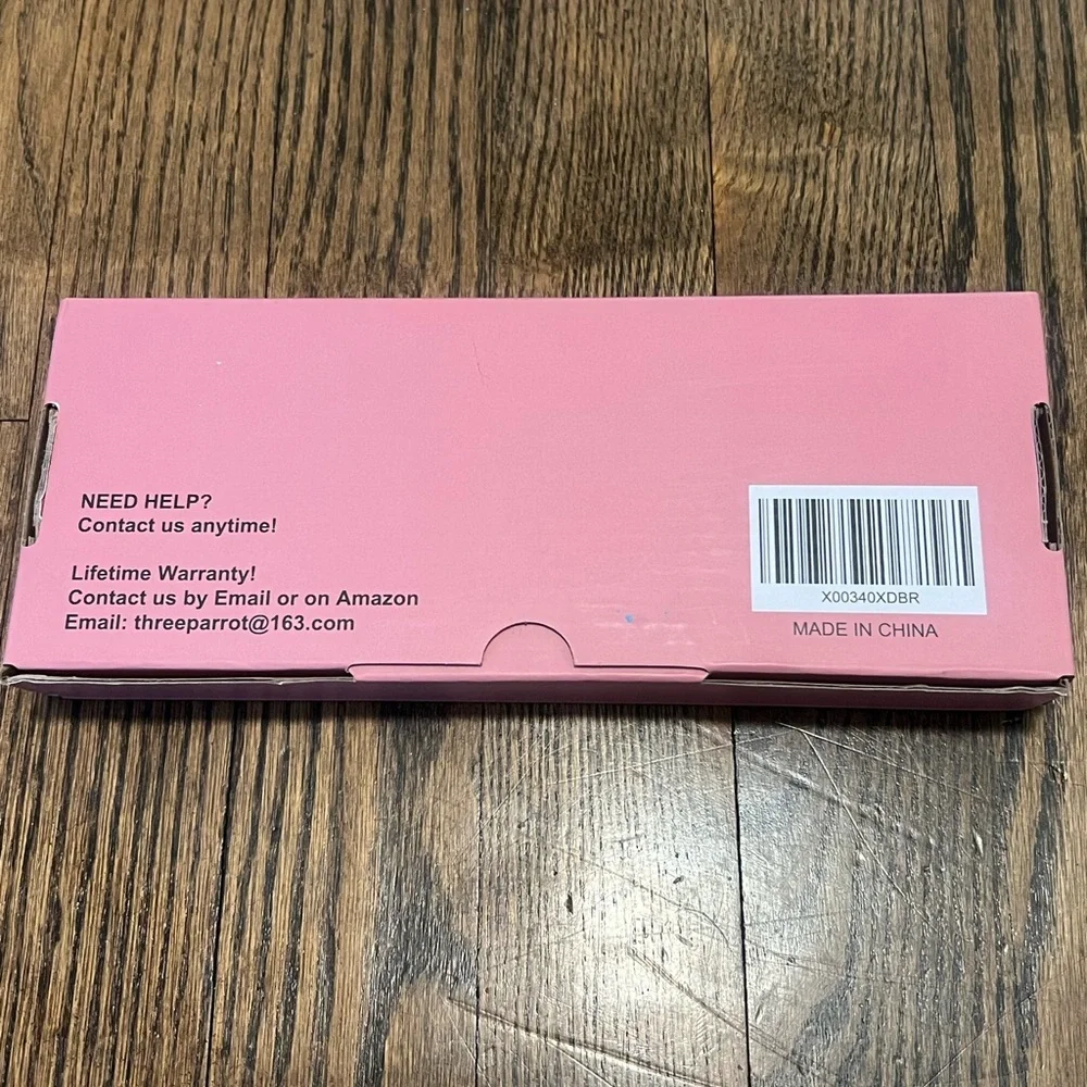 LECLSTAR Photo Clip String Lights - Pink Packaging